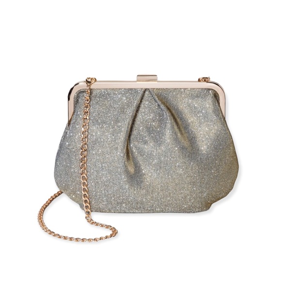 A New Day Glitter Frame Clutch - Picture 2 of 5